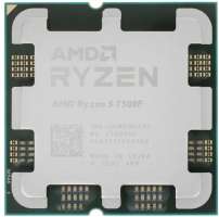 Процессор AMD Ryzen 5 7500F 100-100000597CBX Zen 4 6C/12T 3.7-5GHz (AM5, L3 32MB, 5nm, 65W TDP) BOX